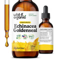 Wild & Organic Echinacea Goldenseal Liquid Drops Immune Support - 2 oz