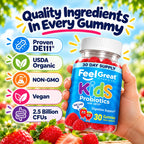 The Feel Great Vitamin Company Kids Probiotic Gummies - 30 Count - image 3