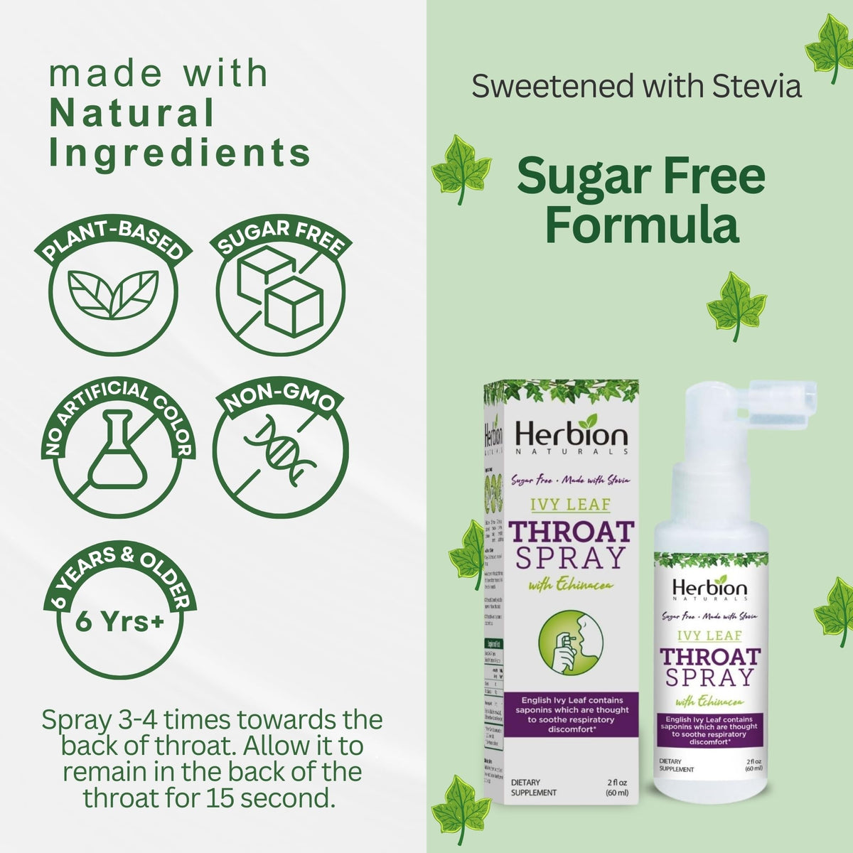 HERBION Naturals Throat Spray with English Ivy & Echinacea - image 7