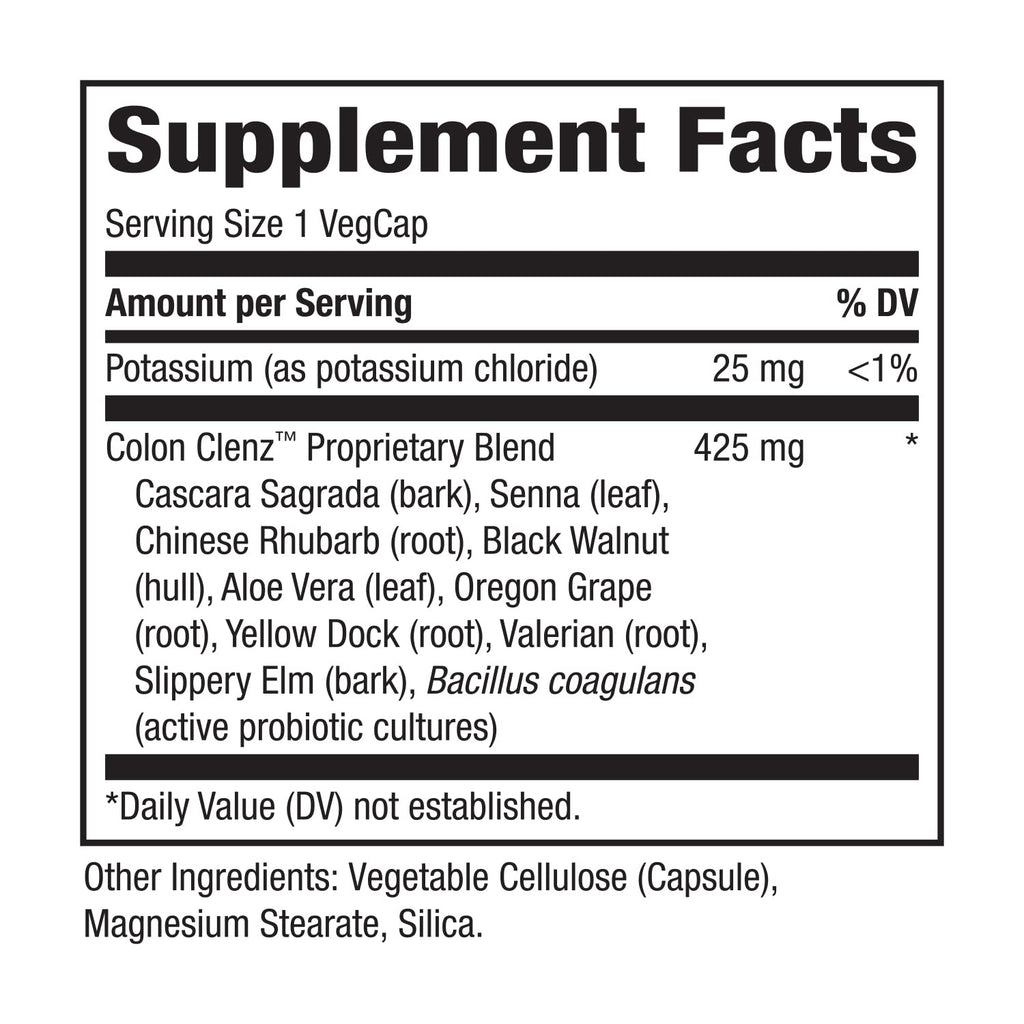 Body Gold Colon Clenz & Detox Overnight Formula