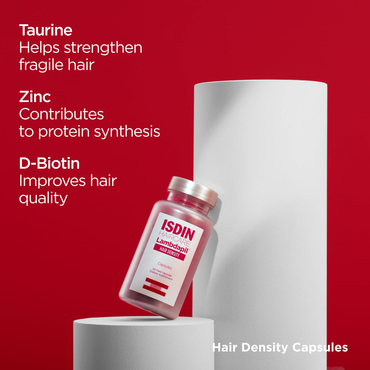 ISDIN Lambdapil Hair Density Supplement for Thinning Hair - 60 Capsules - image 6
