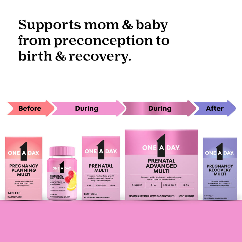 One A Day Postnatal Multivitamin with DHA - 60 Softgels - image 5