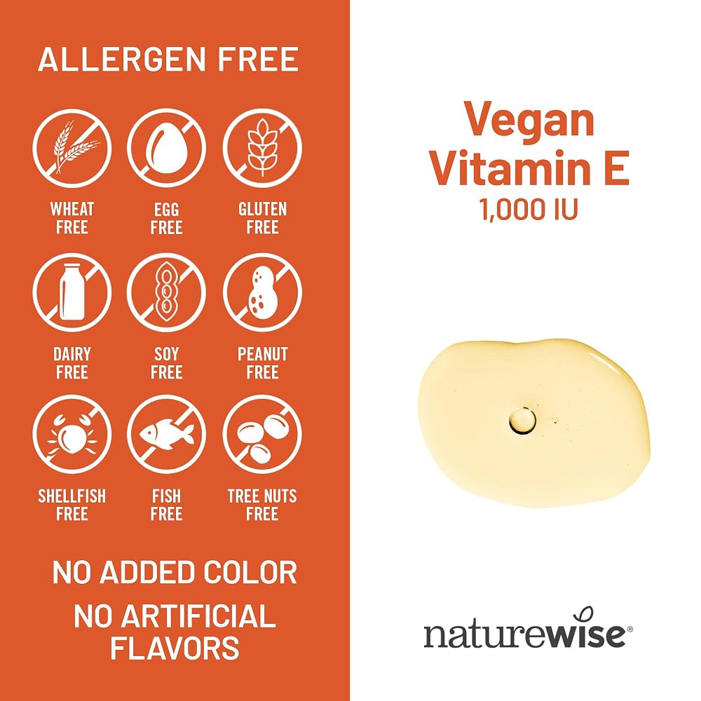 NatureWise Vitamin E 1000 IU Softgels - 120 Count - image 5
