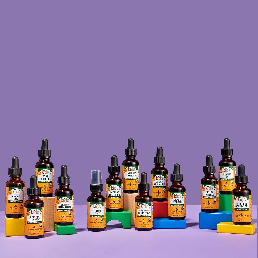 Herb Pharm Organic Kids Herbal Hug: Nervous System Support