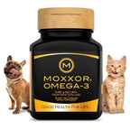 Moxxor Omega-3 Green Lipped Mussel Softgels for Dogs & Cats - 60 Count