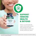 NutraMedix Vitamin C 1000mg Immune Support - 120 Vegetarian Capsules - image 3