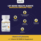 INLIFE Vitamin D3 5000 IU Cholecalciferol Softgels - 60 Count - image 5