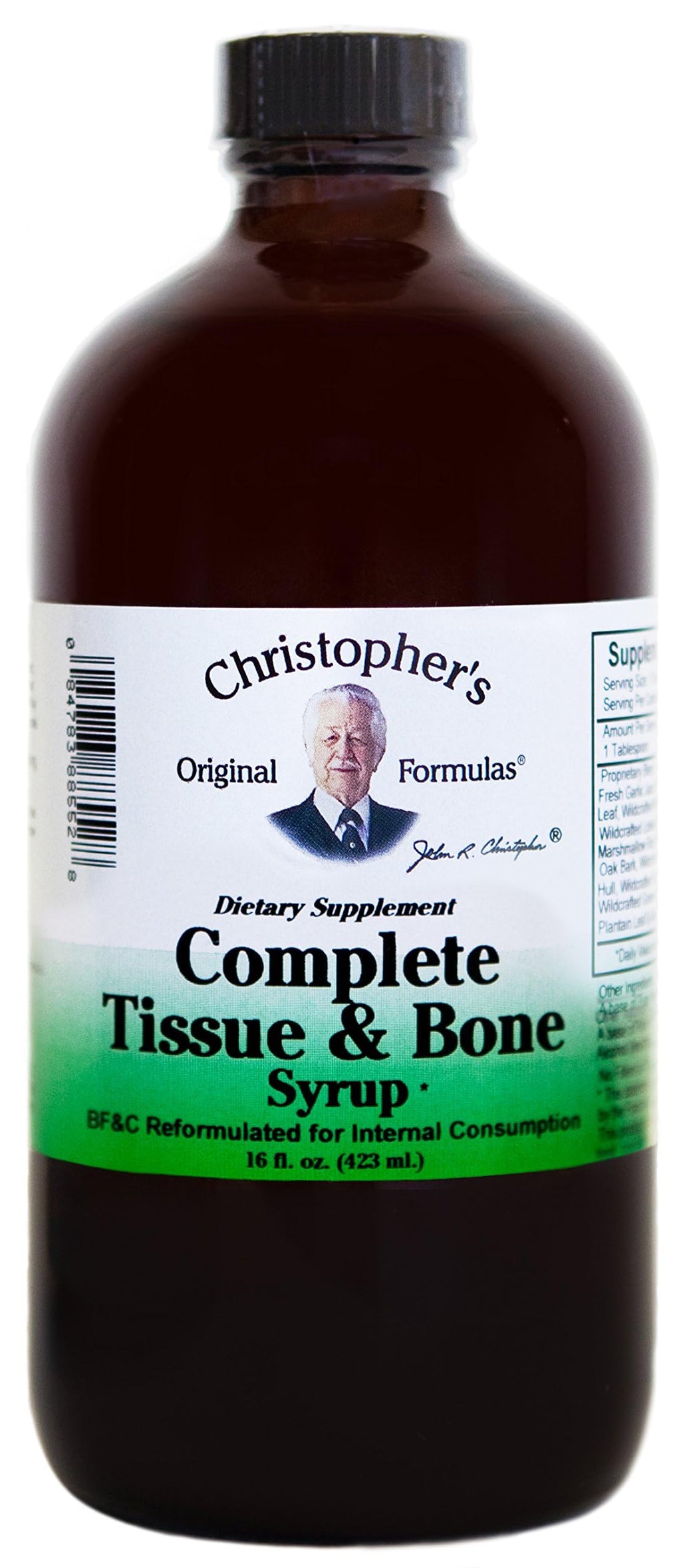 Christopher's Original Formulas Complete Tissue and Bone Syrup - 16 Fl Oz