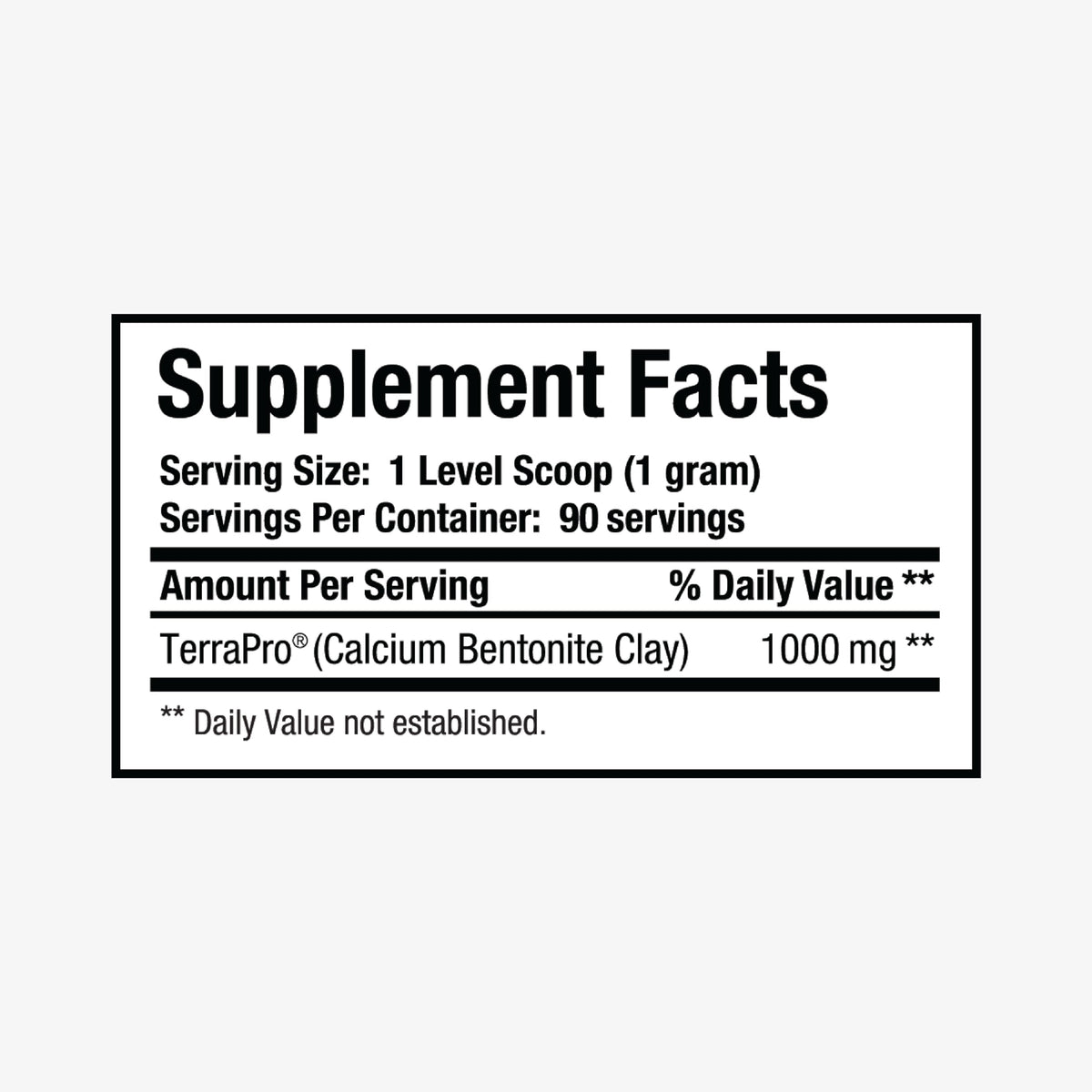 CurcuminPro TerraPro Bentonite Clay Detox Supplement - image 7