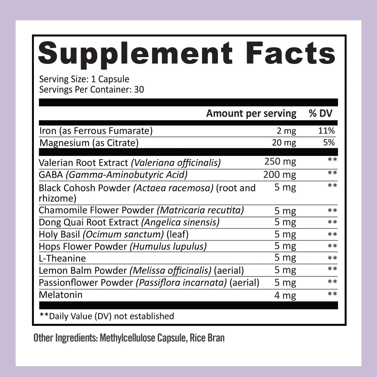 BB Company inergySLEEP Natural Sleep Supplement - 30 Capsules - image 5