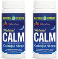 Natural Vitality Calmful Sleep Magnesium Drink Mix for Sleep - 2 Pack
