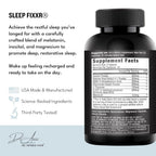Fixxr Sleep Support by Dr. Amie with Melatonin - 60 Capsules - image 2