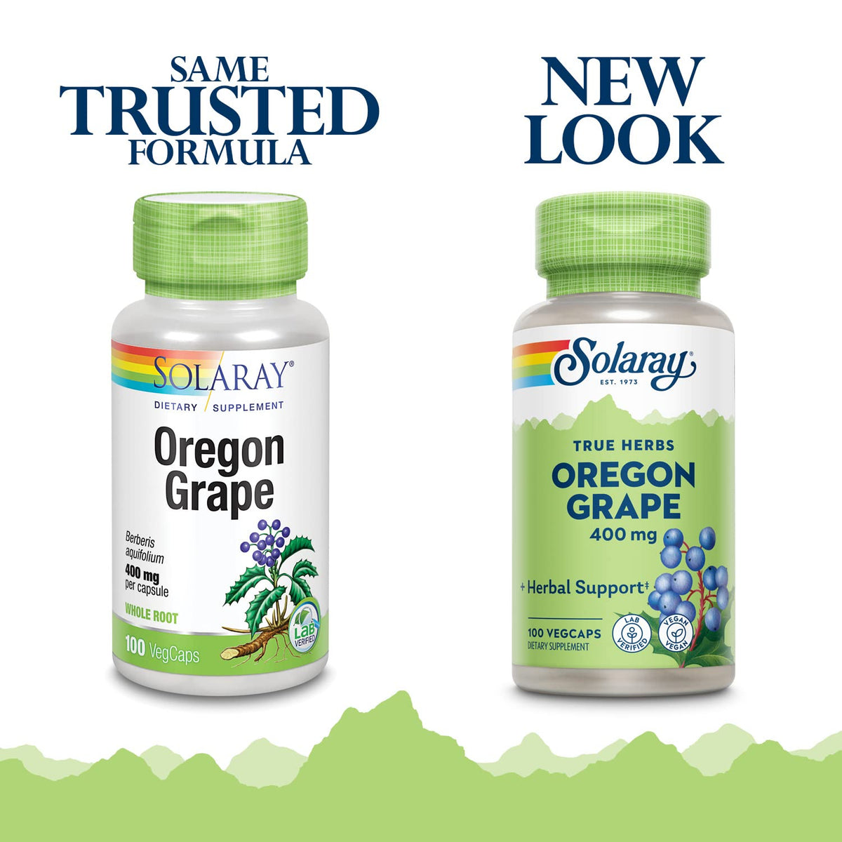 SOLARAY Oregon Grape Root 400 mg - 100 Capsules - image 2