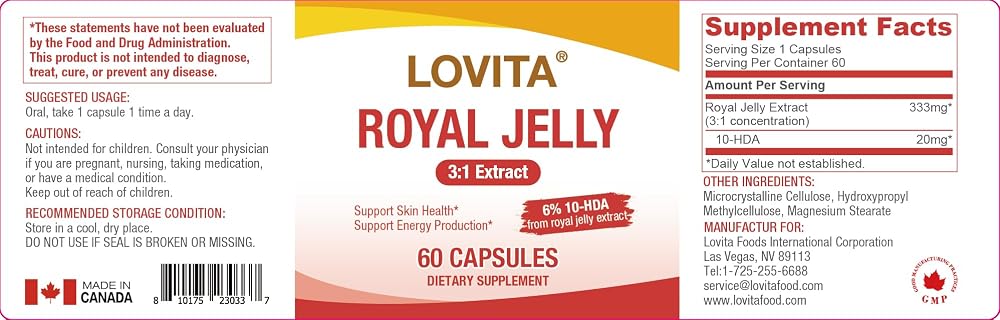 LOVITA Royal Jelly