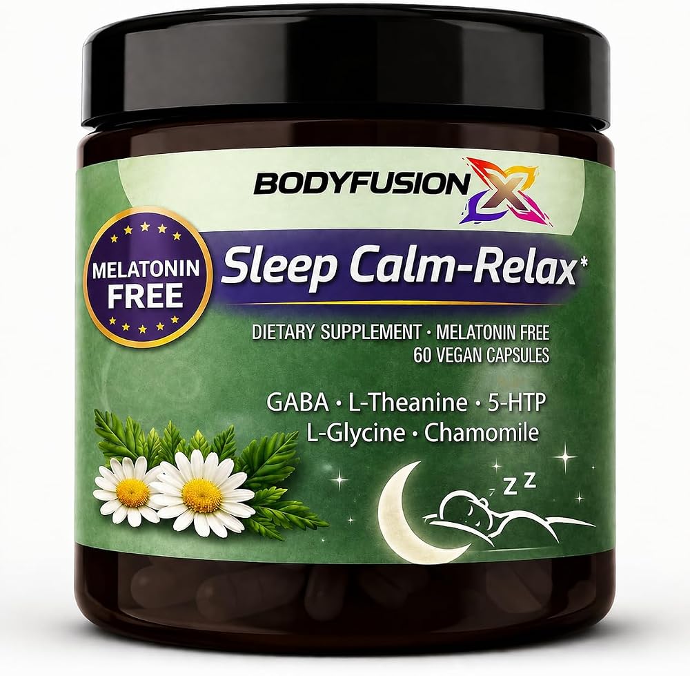Human Boost Sleep Calm Relax Sleep Aid - 60 Capsules