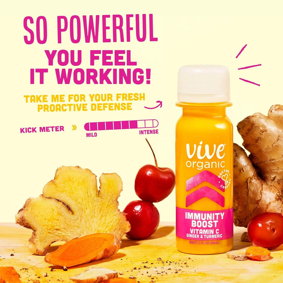 Vive Organic Immunity Boost 0 Immunity Wellness Shot