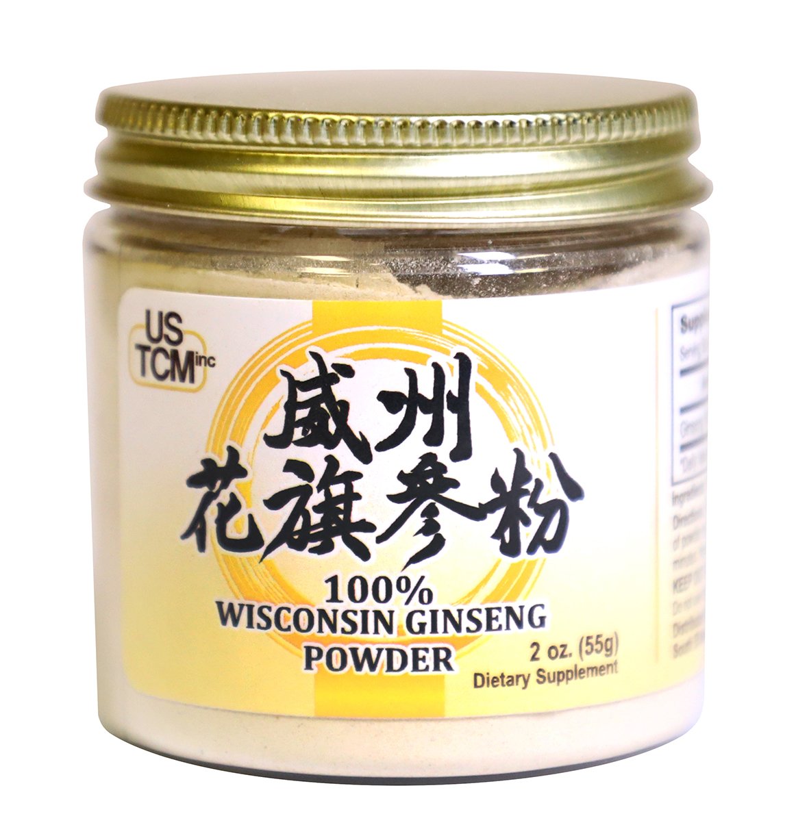 USTCM Wisconsin American Ginseng Powder 威州花旗参粉 120 Mesh
