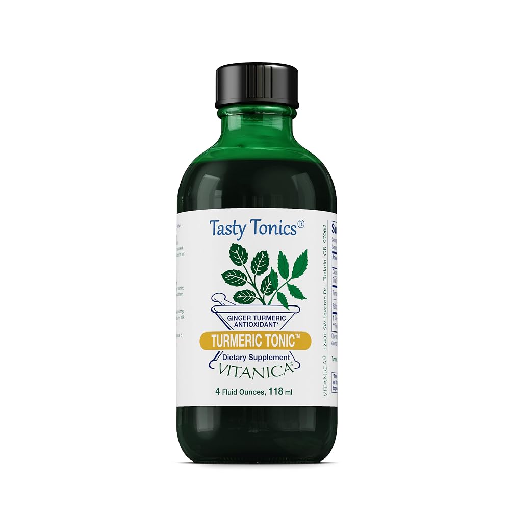 Vitanica Turmeric Tonic Liquid Curcumin - 4 fl oz