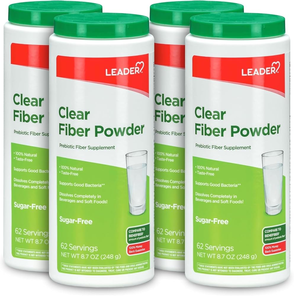 Leader Prebiotic Fiber Supplement Powder for Digestive Health - image 2