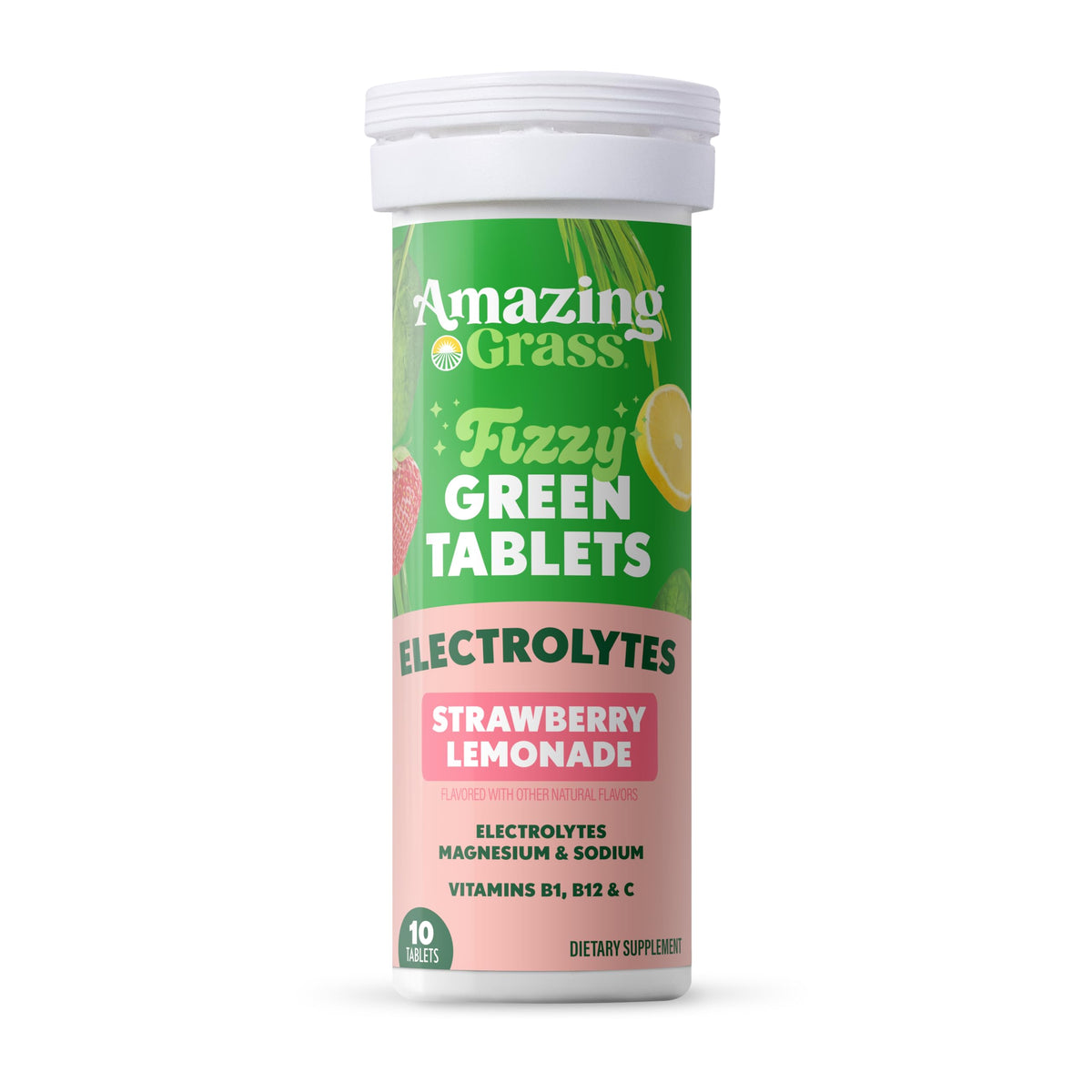 Amazing Grass Effervescent Fizzy Green Tablets
