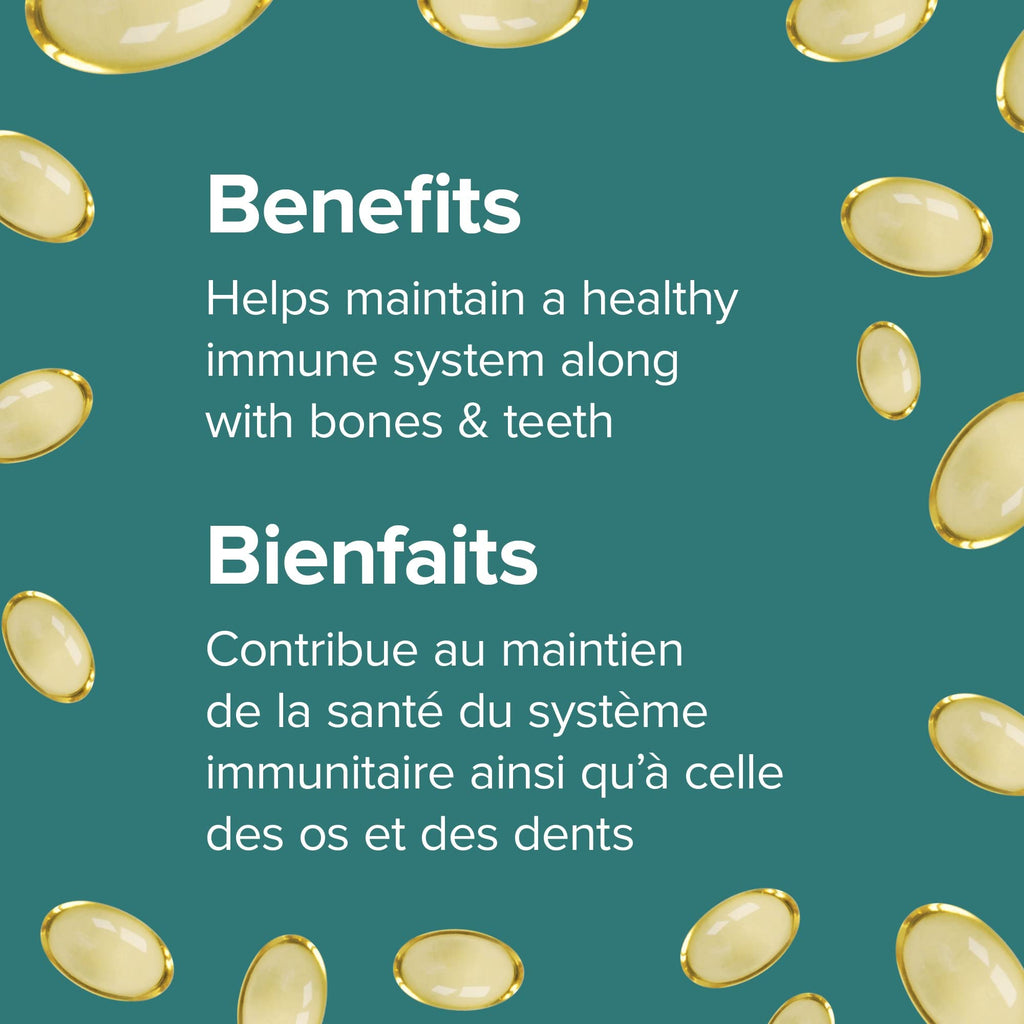 Webber Naturals Vitamin D3 1,000 IU - 375 Softgels - image 6