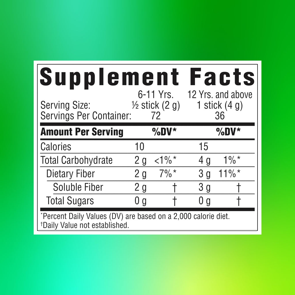 Benefiber On The Go Prebiotic Fiber Supplement Powder - image 9