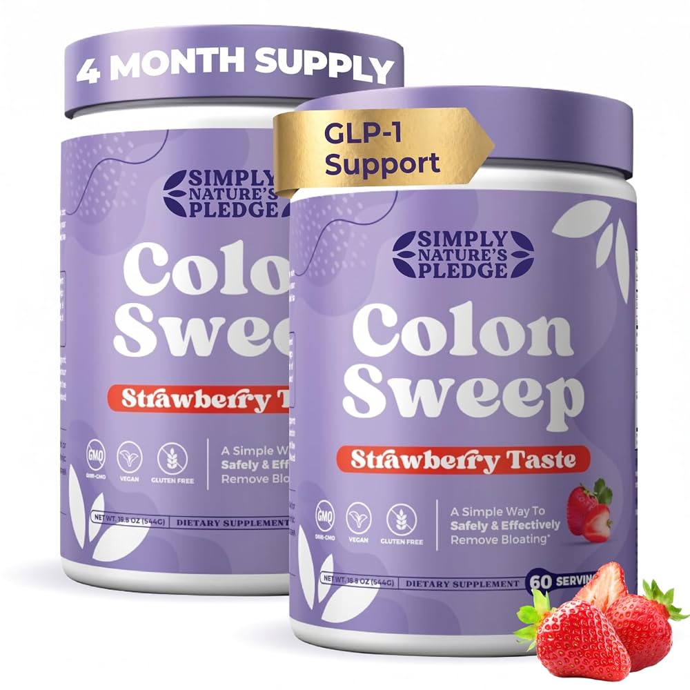 COLON SWEEP ColonSweep Psyllium Husk Powder Colon Cleanser - Vegan
