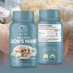 OS Organic Side Lion's Mane Tablets Memory & Focus Support - 90 Tablets - image 4