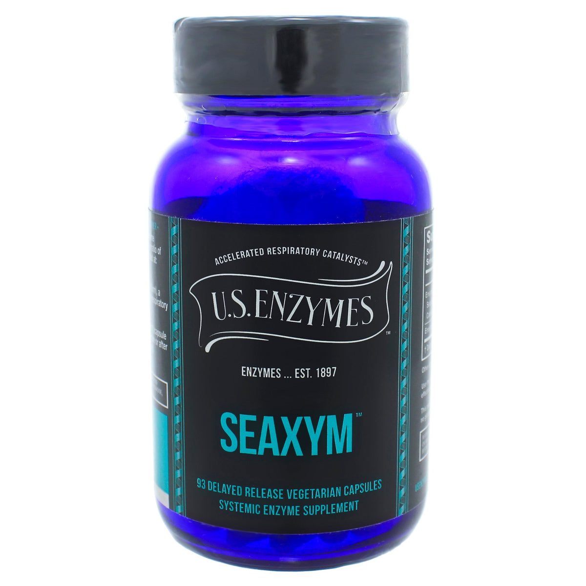 USAEnzymes Seaxym 93 Multi-Enzyme - 93 Capsules
