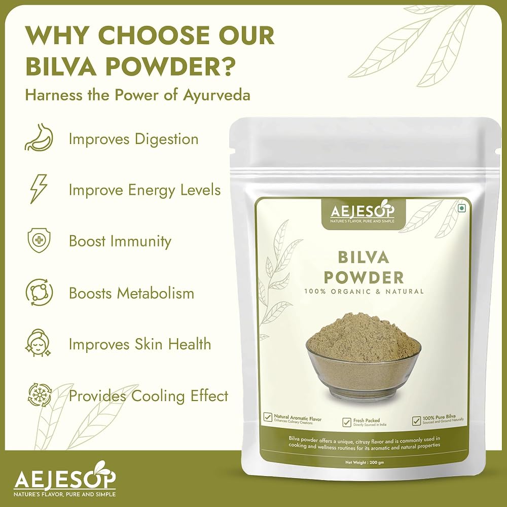 AEJESOP Bilva Leaf Powder - 7 oz (200g) - image 5