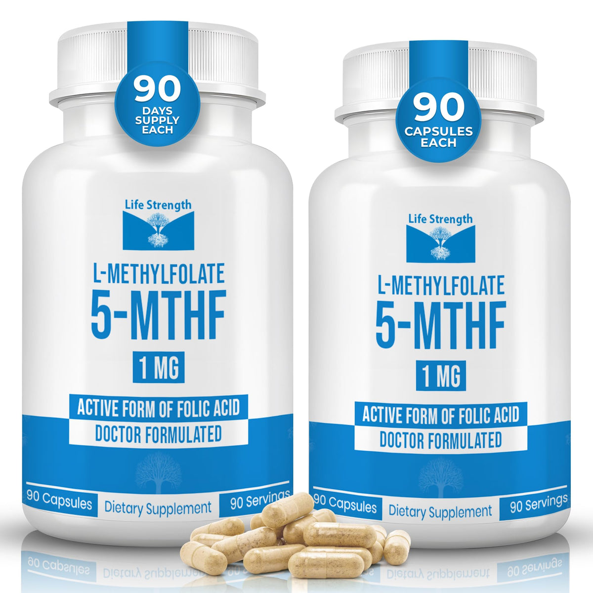 LifeStrength L-Methylfolate 15 MG