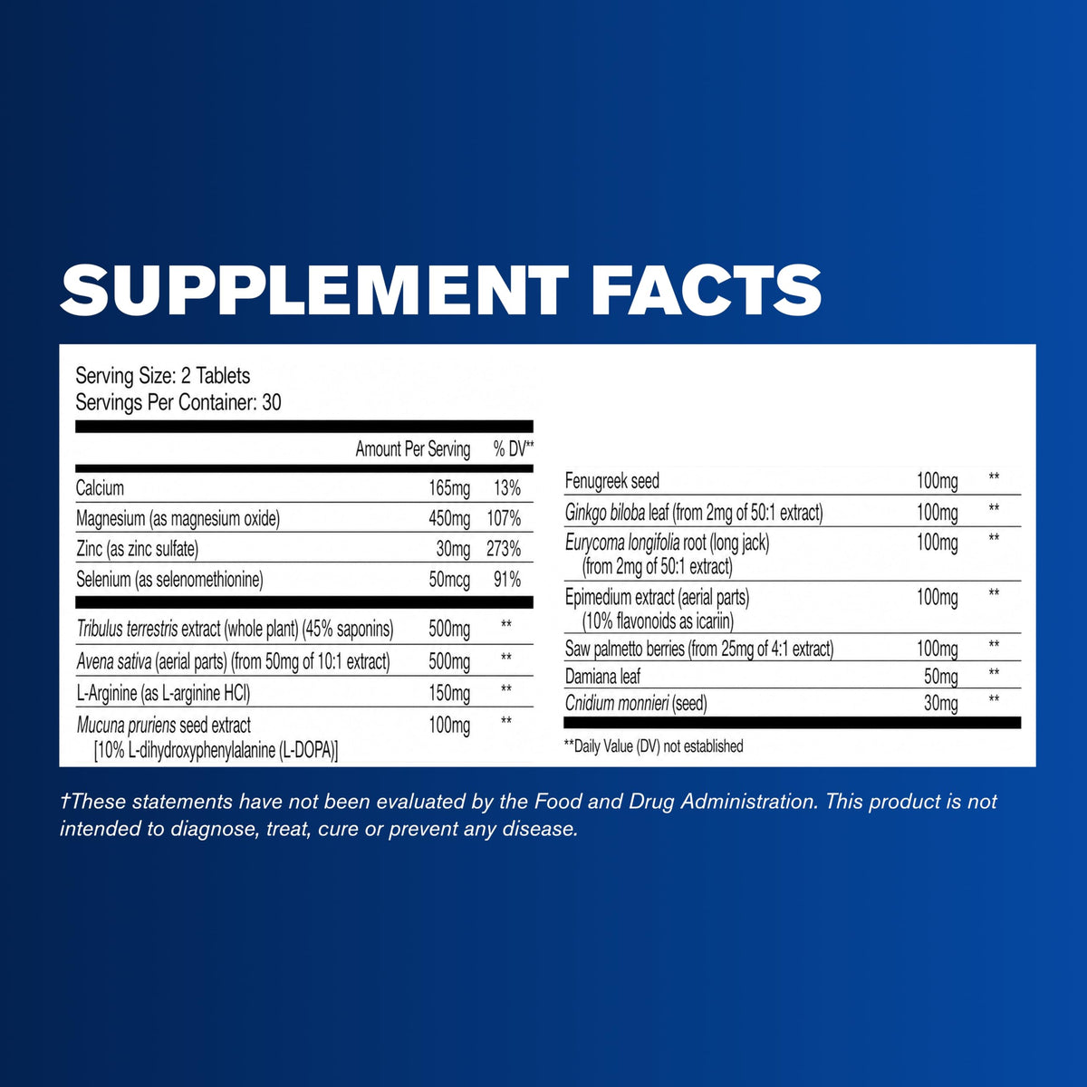 GAT SPORT TESTROL Original Testosterone Support - 60 Tablets - image 3