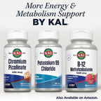 KAL Potassium 99 mg Chloride Supplement - 100 Tablets - image 6