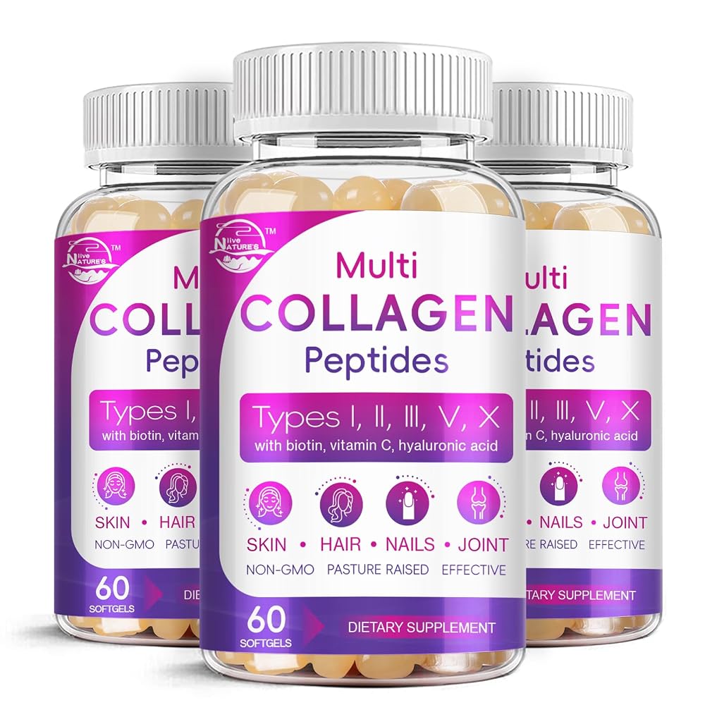 Nature's live Multi Collagen Peptides Softgel - Type I
