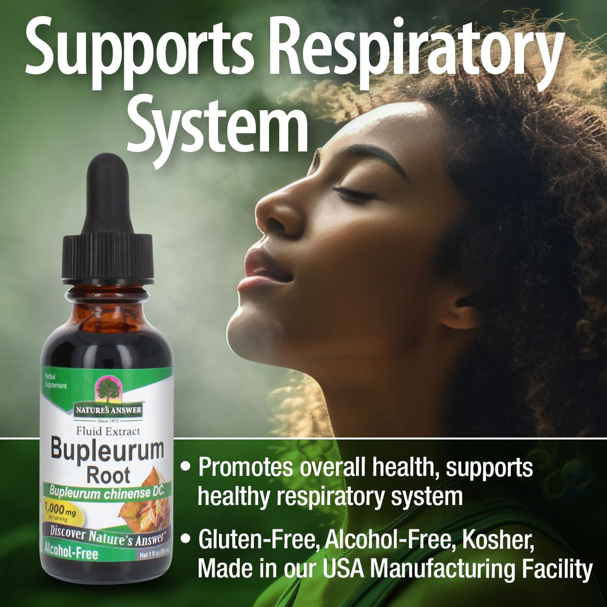 Nature's Answer Bupleurum Root 1000 mg Liquid Extract - 1 Fl Oz - image 4