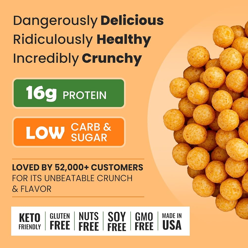 Better Than Good Savory Keto, Gluten-Free Protein Puffs 4 Pack - image 3