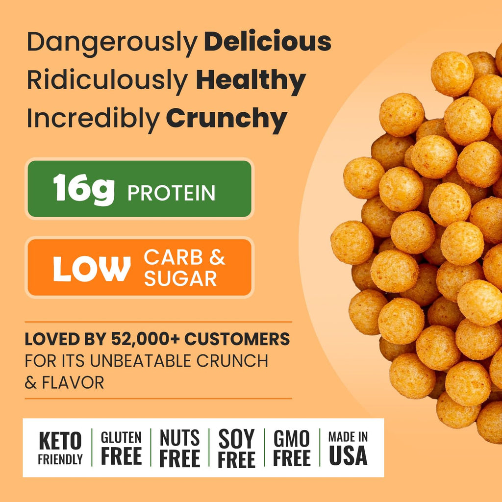 Better Than Good Savory Keto, Gluten-Free Protein Puffs 4 Pack
