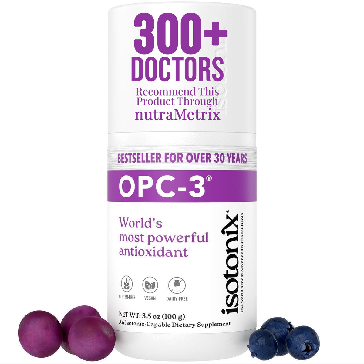 Isotonix OPC-3 Antioxidant Supplement Powder - 30 Servings