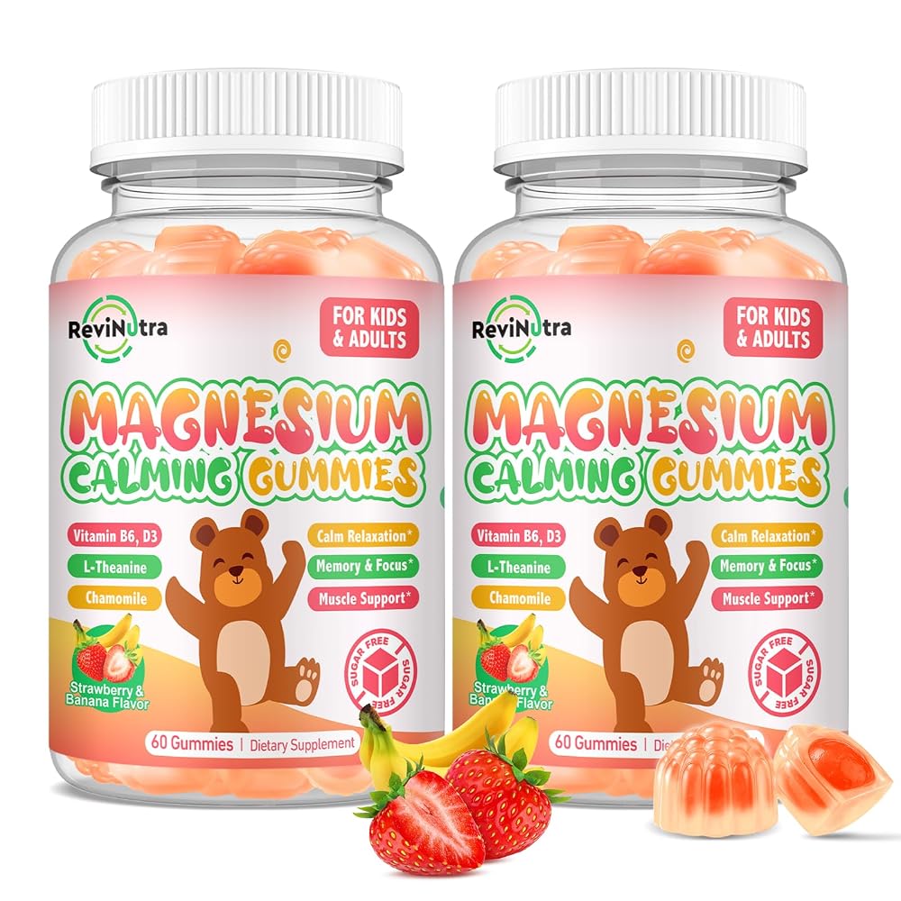 ReviNutra Magnesium Gummies for Kids - Magnesium Glycinate