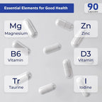 TIVA Nutraceutics Magnesium Glycinate for Sleep - 90 Capsules - image 6
