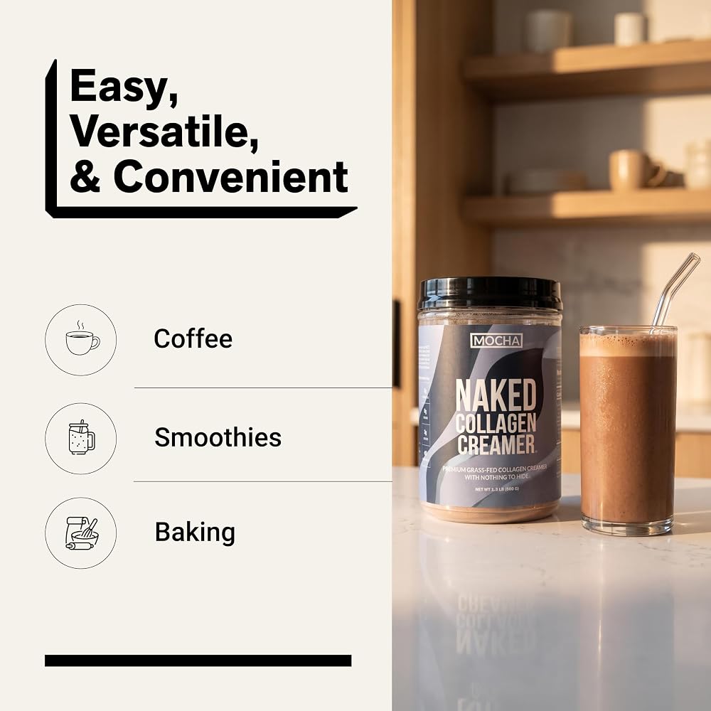 Naked Collagen Coffee Creamer - Collagen Creamer For Coffee