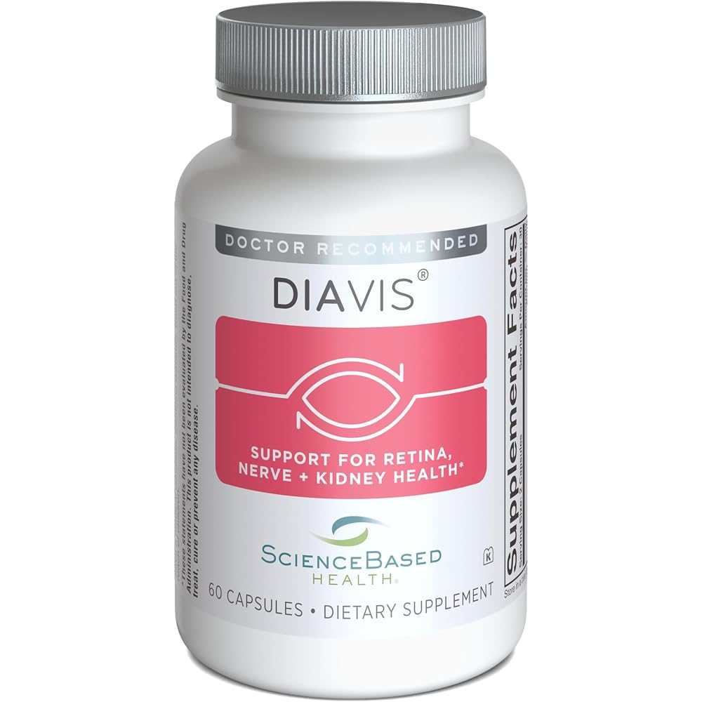 DiaVis Retinal & Nerve Health Supplement - 60 Softgels
