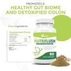 Generic NutriFlush Colon Support & Gut Cleanse Formula - 60 Capsules - image 4