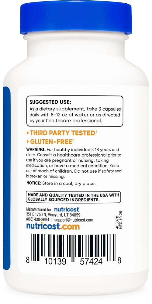 Nutricost Apple Pectin Capsules