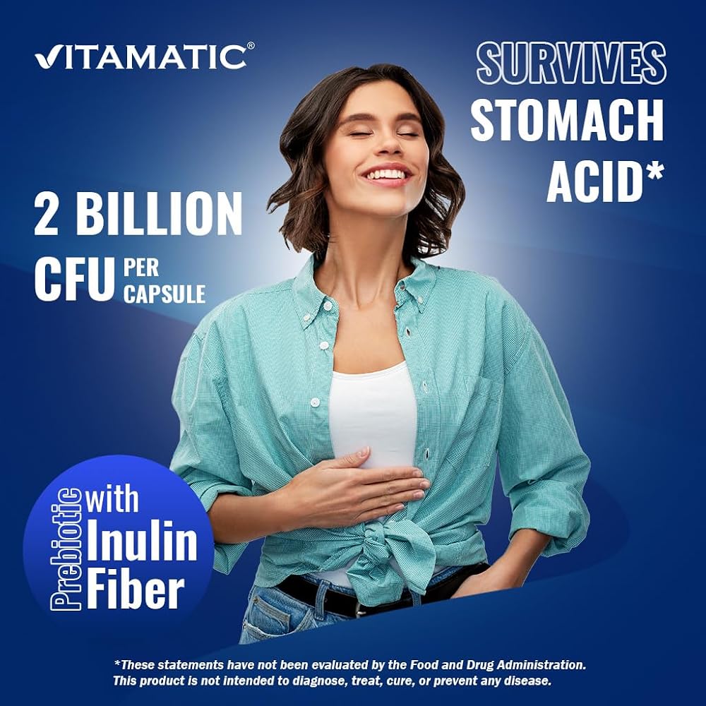 Vitamatic Lactobacillus Salivarius 2 Billion per DR Capsule - 60