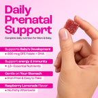 Baby Blues Prenatal Gummies for Women, Iron Free - 60 Count - image 2