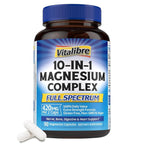 Vitalibre 10 in 1 Magnesium Complex, 420mg Elemental Magnesium