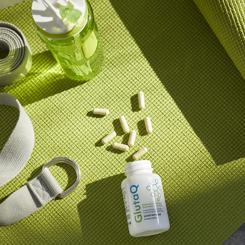 GlutaQ Antioxidant Supplement with Glutathione & Quercetin - 60 Capsules - image 3