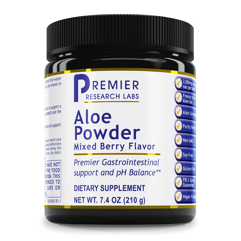 Premier Research Labs Aloe Vera Powder Mixed Berry - 7.4 Oz