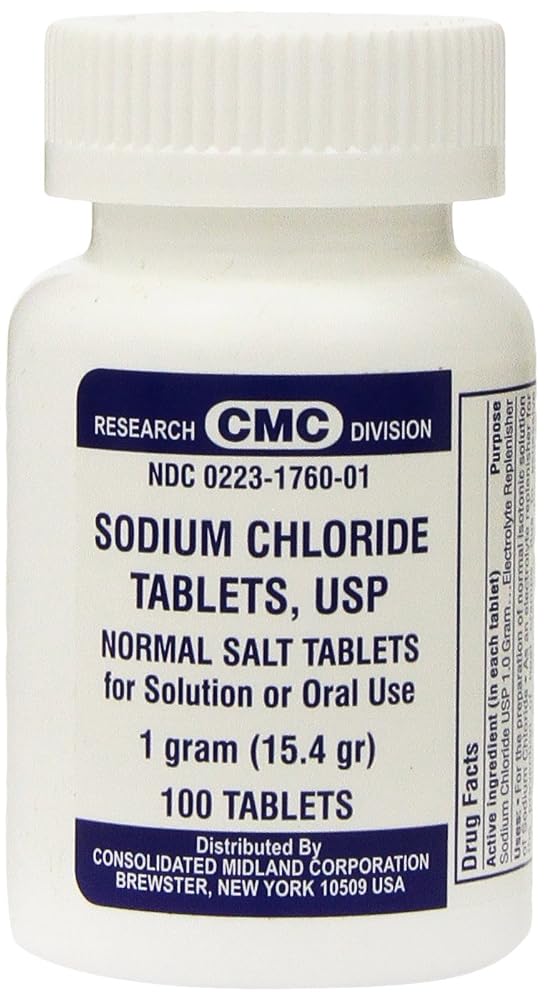 ZEYUMEE Sodium Chloride Tablets 1 Gm USP - 300 Tablets